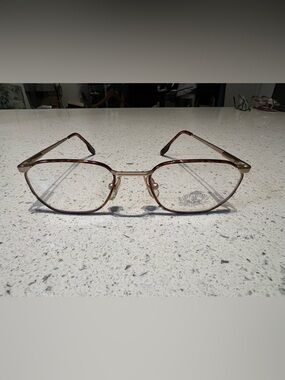 Stratford Classic Semi-Rimmed Eyeglasses in Tortoise and Gold 18k GP